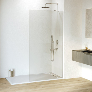 Душевая перегородка RGW Walk In WA-102 110x195, профиль хром, стекло прозрачное 6 мм