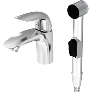 Смеситель для раковины Damixa Eclipse 310300001 с гигиеническим душем, хром Смеситель для раковины Damixa Eclipse 310300001 с гигиеническим душем, хром