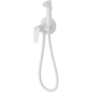 Гигиенический душ Milardo Rora RORWTR0M08 со смесителем, С ВНУТРЕННЕЙ ЧАСТЬЮ, белый