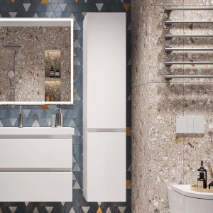 Шкаф-пенал SanStar Riana универсальный, белый