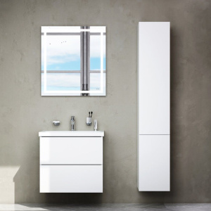 Мебель для ванной AM.PM Gem 60 белый глянец, подвесная, с 2 ящиками