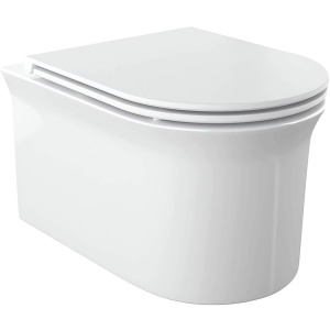 Унитаз подвесной IDDIS Sena SENRDSEi25 безободковый, с микролифтом