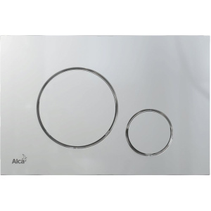 Кнопка смыва AlcaPlast Thin THIN M672 хром матовый