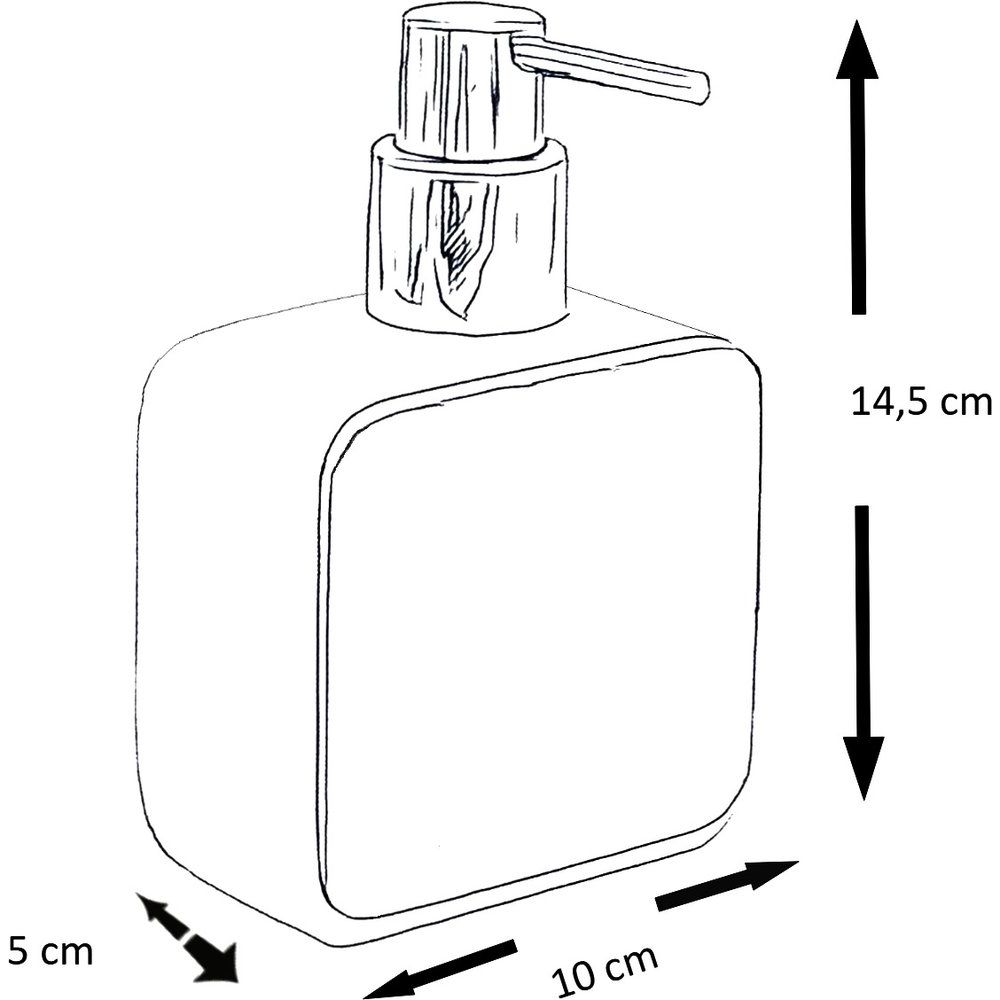Купить Дозатор Ridder Amara черно-белый в Москве с доставкой Дозатор Ridder Amara черно-белый