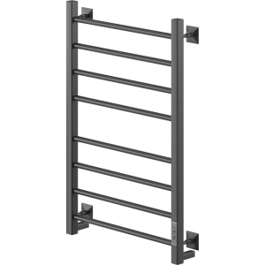 Полотенцесушитель электрический Ника Step 3 80/50, матовый черный RAL9005