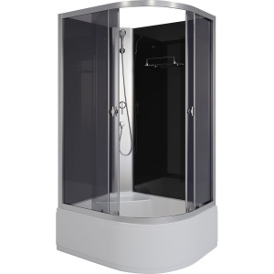 Душевая кабина Niagara Eco E110/80/40L/TN/BK 110х80 см, без крыши Душевая кабина Niagara Eco E110/80/40L/TN/BK 110х80 см, без крыши