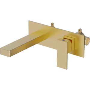 Смеситель для раковины Timo Selene 2071/17SM С ВНУТРЕННЕЙ ЧАСТЬЮ  золото