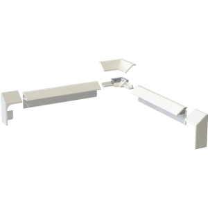 Бордюр декоративный для ванн и поддонов Aquatek 195 см DEKOR-0000001, белый глянцевый, комплект Бордюр декоративный для ванн и поддонов Aquatek 195 см DEKOR-0000001, белый глянцевый, комплект