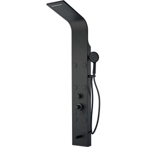 Душевая панель Aquanet Galaxy Black AP40-05 Душевая панель Aquanet Galaxy Black AP40-05
