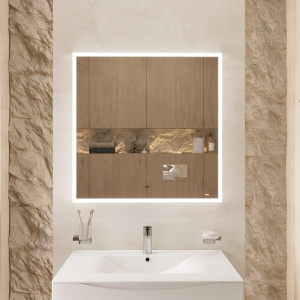 Зеркало BOND Cube M44ZE-8080 80х80 с подсветкой Зеркало BOND Cube M44ZE-8080 80х80 с подсветкой