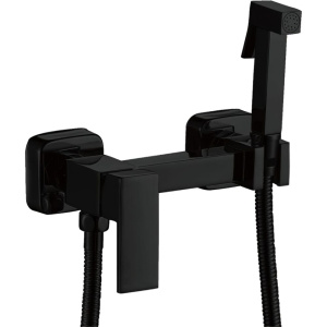 Гигиенический душ Haiba HB13-7 со смесителем, черный