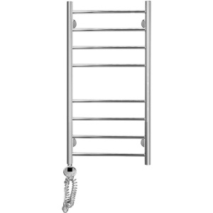 Полотенцесушитель электрический Domoterm Медея П8 40x80 EL, хром, L