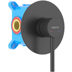 Смеситель для душа Aquatek Европа AQ1366MB черный