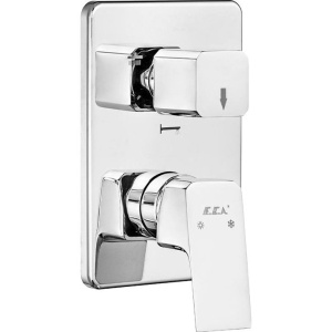 Смеситель для ванны с душем E.C.A. Tiera 102167305EX-K хром Смеситель для ванны с душем E.C.A. Tiera 102167305EX-K хром