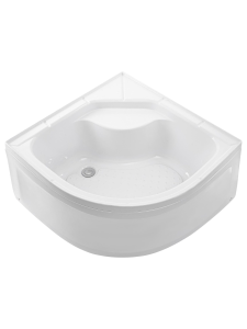 Ванна акриловая полукруглая Wemor 110/110/55 С (10000005551)