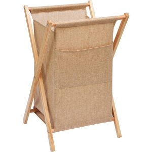 Корзина для белья Wasserkraft Nau WB-771-L светло-коричневая Корзина для белья Wasserkraft Nau WB-771-L светло-коричневая