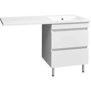 Тумба с раковиной Stella Polar Мадлен 130 под стиральную машину R