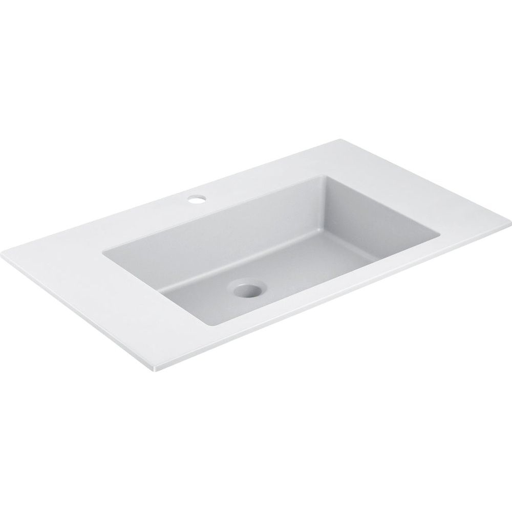 Купить Мебель для ванной Vincea Luka 80 2 ящика, камень в Москве с доставкой Мебель для ванной Vincea Luka 80 2 ящика, камень