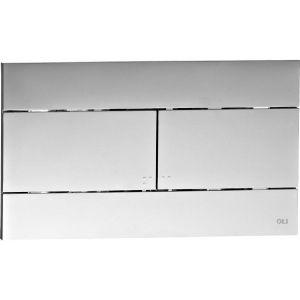 Кнопка смыва OLI Slim 659046 хром матовый