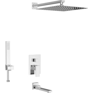 Душевой комплект D&K Bayern.Liszt DA1515601A04 С ВНУТРЕННЕЙ ЧАСТЬЮ, хром