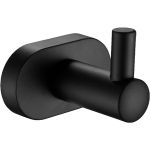 Крючок BELZ B901 B90105-1 черный матовый Крючок BELZ B901 B90105-1 черный матовый