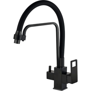 Смеситель для кухни Haiba HB76615-7 черный