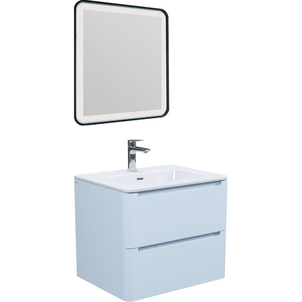 Купить Мебель для ванной IDDIS Edifice 60 подвесная, голубая в Москве с доставкой Мебель для ванной IDDIS Edifice 60 подвесная, голубая