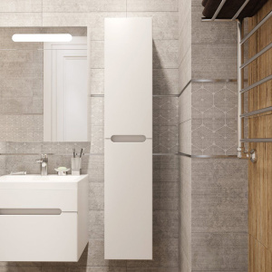 Шкаф-пенал DIWO Коломна KOL.P.30/P/W