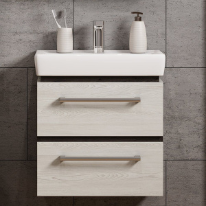 Тумба с раковиной AQUATON Ронда Pro 55 мини дуб соммерсет Тумба с раковиной AQUATON Ронда Pro 55 мини дуб соммерсет