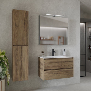 Мебель для ванной Sancos Libra 80 см дуб чарльстон Мебель для ванной Sancos Libra 80 см дуб чарльстон