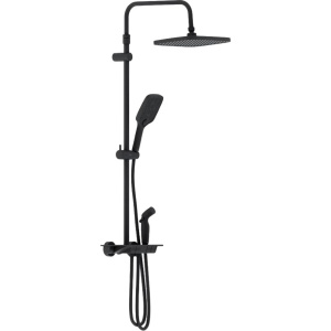 Душевая стойка Damixa Gala 953770300 с гигеническим душем, черная матовая