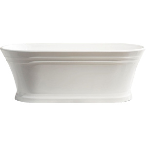 Акриловая ванна BelBagno BB402-1700-790 без опоры 170x80 см, отдельностоящая, овальная, со сливом-переливом