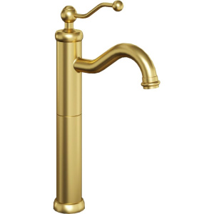 Смеситель для раковины Paini Duomo 88PJ205LL матовое золото PVD