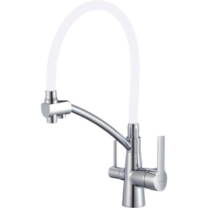 Смеситель для кухни Savol S-L1805-02 с гибким изливом