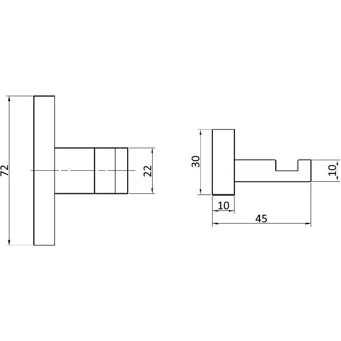 Купить Крючок Sapho Olymp 1321-01 в Москве с доставкой Крючок Sapho Olymp 1321-01