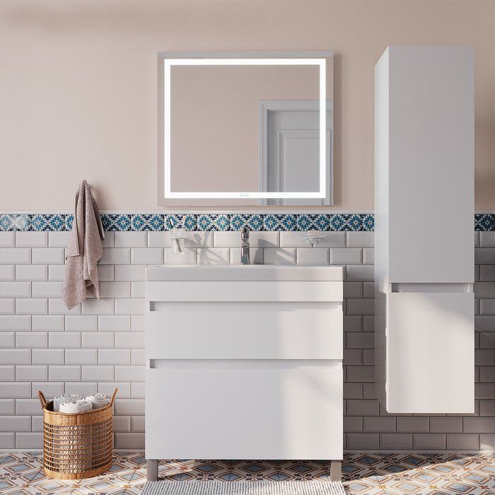 Мебель для ванной IDDIS Zodiac 80 напольная, с ящиками Мебель для ванной IDDIS Zodiac 80 напольная, с ящиками