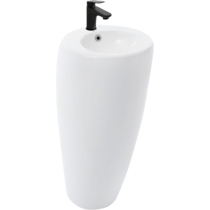 Раковина Weltwasser WW Leerbach 3838 GL-WT белая глянцевая