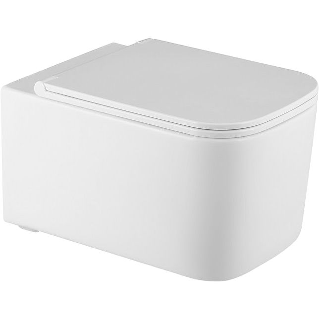 Унитаз подвесной Art&Max Latina AM215CHR/SC с микролифтом, белый Унитаз подвесной Art&Max Latina AM215CHR/SC с микролифтом, белый