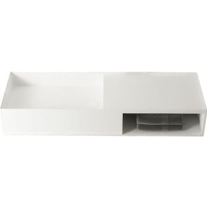 Раковина Vincea VWB-6S180MW 80 матовая белая Раковина Vincea VWB-6S180MW 80 матовая белая