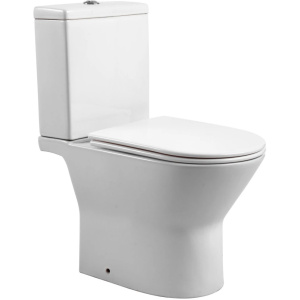 Унитаз-компакт напольный с бачком и сиденьем микролифт Aquatek Леон AQ2785-00