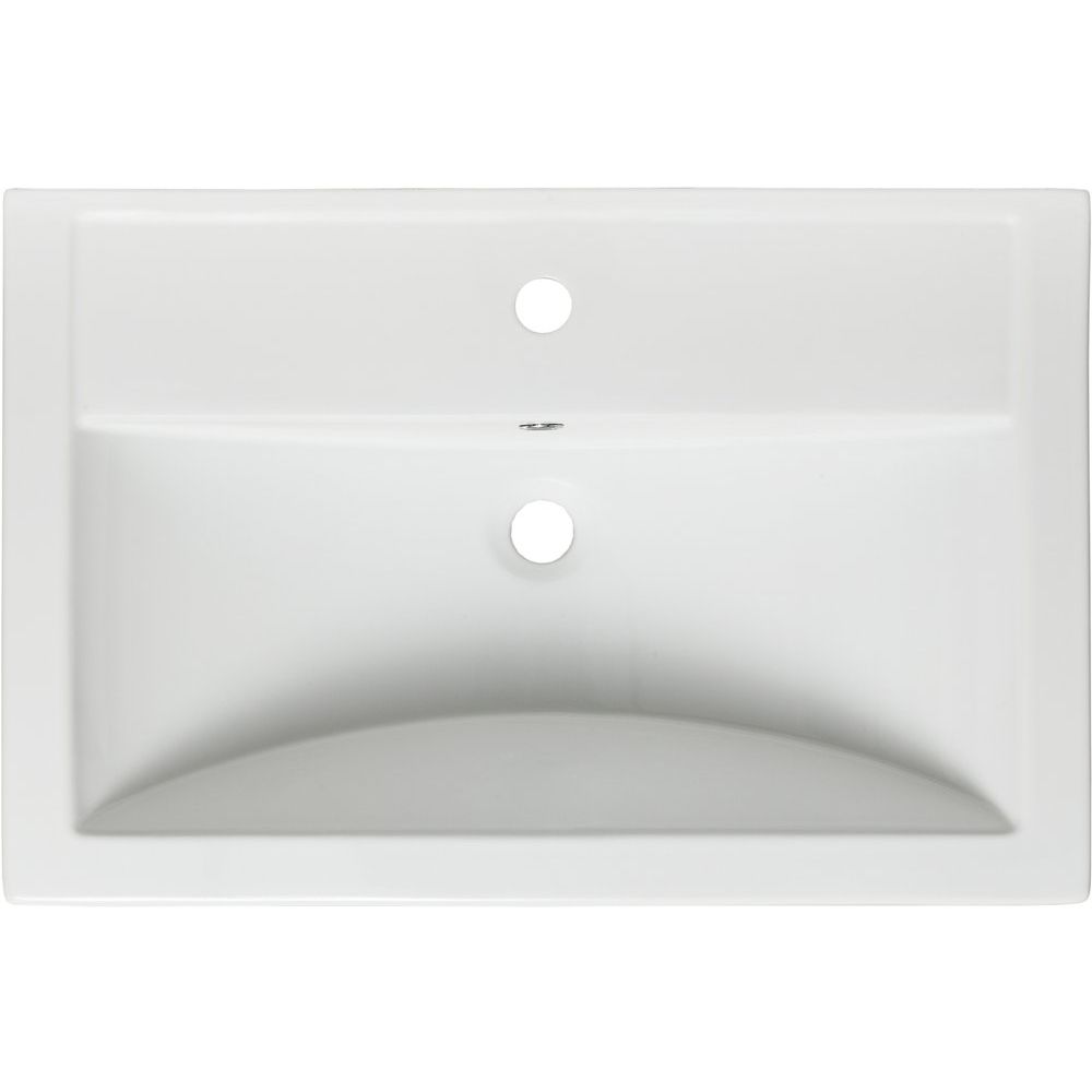 Купить Мебель для ванной Onika Тимбер 60.01 белая, дуб сонома в Москве с доставкой Мебель для ванной Onika Тимбер 60.01 белая, дуб сонома