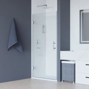 Душевая дверь в нишу RGW Hotel HO-011 800х1950 профиль хром, стекло прозрачное