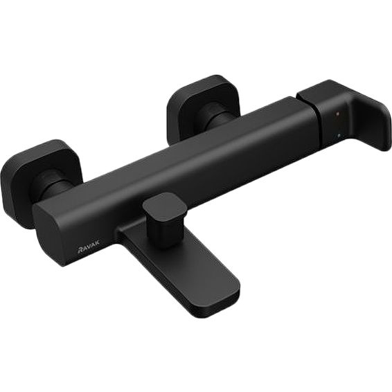 Смеситель для ванны с душем Ravak 10° Free X070152 черный матовый Смеситель для ванны с душем Ravak 10° Free X070152 черный матовый
