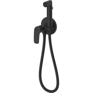 Гигиенический душ Milardo Rora RORBLR0M08 со смесителем, С ВНУТРЕННЕЙ ЧАСТЬЮ, черный