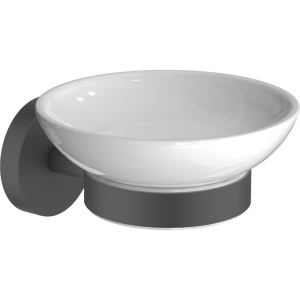 Мыльница Акватек Бетта AQ4603MB матовый черный