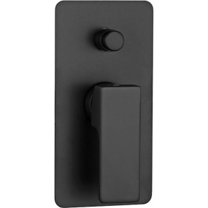 Смеситель для ванны с душем Remer Absolute AU09KBNO черный матовый