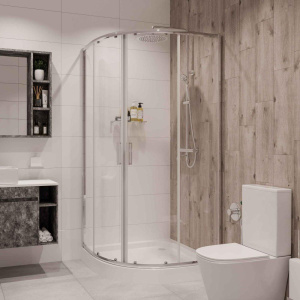 Душевой уголок Niagara Nova NG-6686-08 80x80, профиль хром, стекло прозрачное Душевой уголок Niagara Nova NG-6686-08 80x80, профиль хром, стекло прозрачное