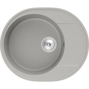 Мойка кухонная Domaci Солерно DN 585-04 платина