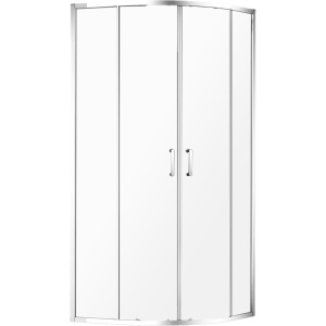 Душевой уголок AQUAme AQM3801F-8 80х80, профиль хром