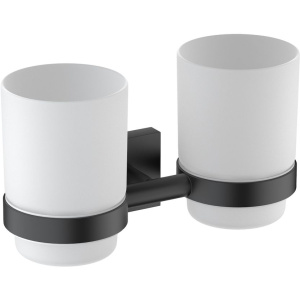 Стакан Timo Selene 12034/03, двойной, черный